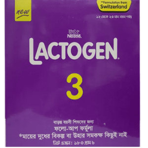 Nestle Lactogen 3 Formula Milk Powder (12-24m) - 180g