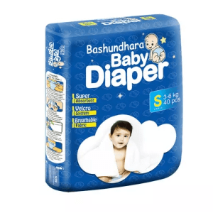 Bashundhara Baby Diaper Belt S (3-6 kg) 40 pcs