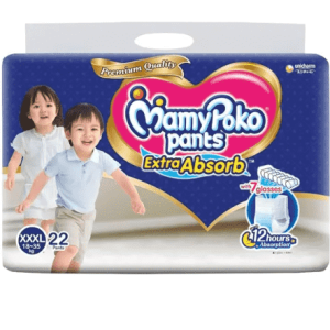 MamyPoko Pants Baby Diaper Extra Absorb (18-35Kg) - XXXL 22pcs