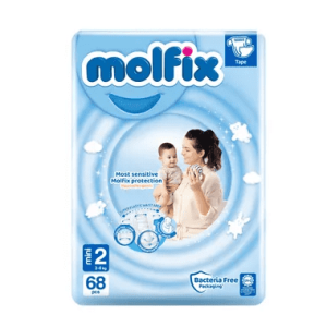 Molfix Baby Diaper Belt 2 Mini 3-6 kg 68 pcs