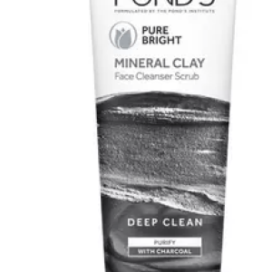 Pond's Pure Bright Mineral Clay Face Cleanser Scrub 90 gm